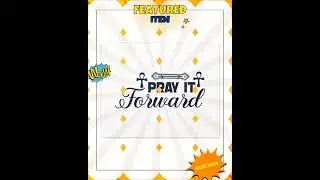 Pray It Forward Jeremiah 29:12 Christian Wall Art Bible Verse Print Ready to Hang