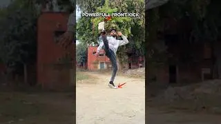 Powerful Front Kick Tutorial | Step by Step Training | Safe Martial Arts Practice#tigarshroff #yt