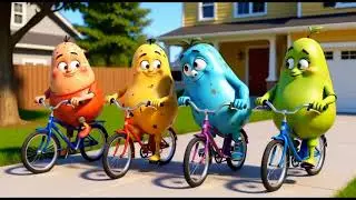 Five Colorful Aalu 🥔 & Five Colorful Rabbits 🐰 | Fun Kids Story | Baby Learning Video