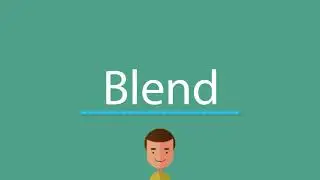 Blend pronunciation