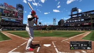 MLB The Show 21 - Los Angeles Dodgers vs Philadelphia Phillies ​- Gameplay (PS5 UHD) [4K60FPS]