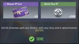 How to Kill 25 enemy with any striker with any grip and 5 attachments!!