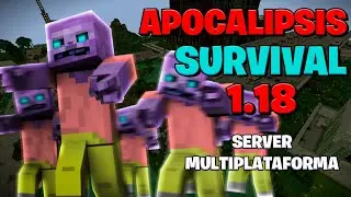 🔥APOCALIPSIS MINECRAFT | SERIE con SUBS * 1.18*  | DIRECTO DE MINECRAFT  JAVA Y BEDROCK - xwarsx