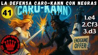 Endgame Offer en la Caro-Kann: c&oacute;mo evitar el cambio de damas y quedar mejor.