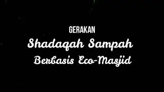 Sedekah Sampah Berbasis Ecomasjid