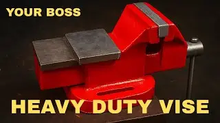 Build Your Own Heavy Duty Bench Vise | Step by Step Tutorial