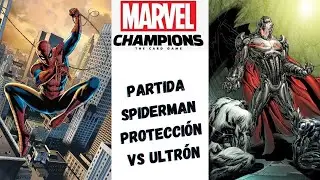 Spiderman Proteccion vs Ultron normal | Marvel Champions