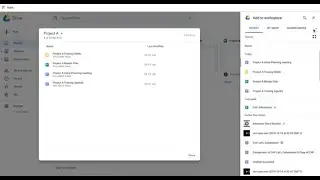 Priority & Workspaces in Google Drive
