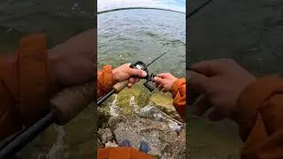 Pier Fishing Lake Huron!  #outdoors #bassfishing