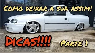 como montar um projeto 0,0 - CORSA/CELTA Parte 1. com DS suspensões