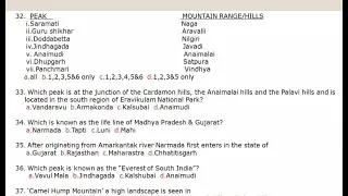 Full length Mock Test on Geography (WBCS Mains 2020)