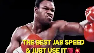 Boxing basics what makes the best jab from the man who had the best jab 💯🏆