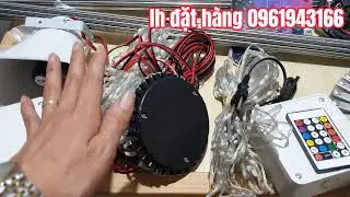 Led pháo hoa ngoài trời có loa hiệu ứng cực đẹp chơi tết hết ý. 