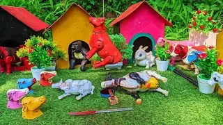 PROSES POTONG SAPI QURBAN !! SIMULASI POTONG SAPI COW MILK COW CARTOON