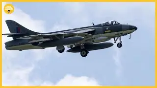Southwest flight descends nearly 500 feet to avoid colliding with Hawker Hunter
