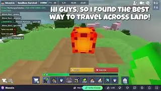 The BEST transportation method in bloxd.io