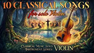 Classical Solo Instruments Series: VIOLIN | Relaxing Music for Sleep & Study