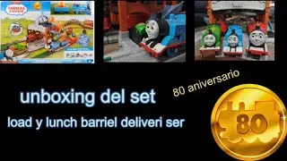 Unboxing del set LOAD Y LUNCH BARRIEL DELIVERI SET (80 aniversario) 