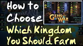 Gems of War - How to Choose Which Kingdom to Farm for Vault Events, Traitstones and More!