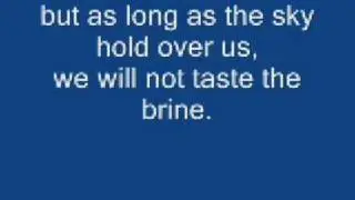 England - Great Big Sea - lyrics -