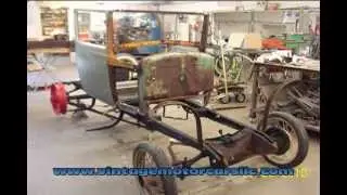 Restoration 1930 Ford Model A truck part 2 from Vintage motorcars