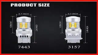 Great product -  Alla Lighting T25 3457 3157 Switchback LED Turn Signal Lights Dual Color 6000K Whit