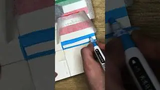 Drawing the flag of Luxembourg 🇱🇺 What&rsquo;s next? #art #creative #painting