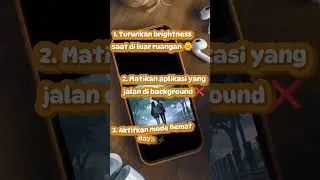 Trik simple, tapi nyata #hematbaterai #tipshp #shortsindonesia #lifehack #hpandroid #trikcepat #fyp