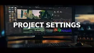 DaVinci Resolve Project Settings — (Master Settings)