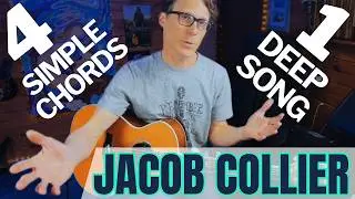 JACOB COLLIER: In Too Deep (acoustic) transcription + guitar tutorial