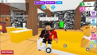 A normal day in Adopt me roleplay (maybe something bad) ft. ginger and Polar [Part 1]