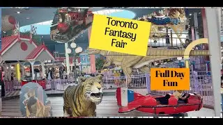 Fantasy Fair Indoor Amusement Park( Woodbine Mall,TORONTO) in 4K #woodbine #toronto #amusementpark