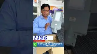 सबसे सस्ती | 600 Watt Solar Street Light | रात को दिन बना दे  | Free Delivery For All India