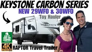 Keystone Carbon 29wfo vs 30wfo Toy Hauler Travel Trailer