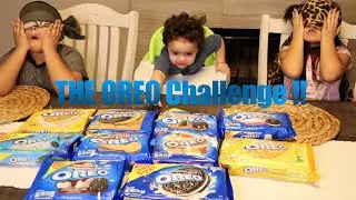 Oreo Challenge !! The Blindfold Cookie Tasting Game Show!