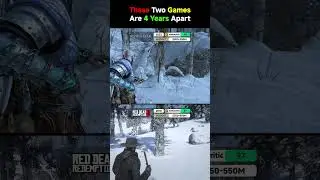These Two Games Are 4 Years Apart | Red Dead Redemption 2 vs. God of War Ragnar&ouml;k