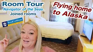 FLYING HOME | NAVIGATOR OF THE SEAS-JOINED ROOM TOUR | Violett Vlogs