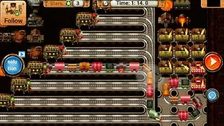 Train Track Maze 2 Long Train | Train Game | Android Gameplay #0003020