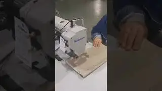RP550 1560 double needles sewing machine testing