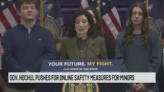 Gov. Hochul pushes for online safety measures for minors