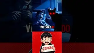 se um gato preto aparecer a meia noite na sua casa... n&atilde;o chegue perto #terror #misterio #gatopreto
