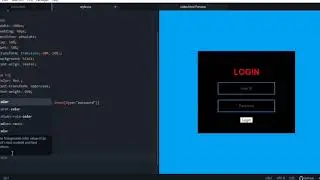 How to create simple Login Form With Animation Using only HTML and CSS | Tutorial 2019.