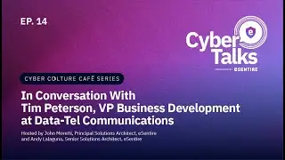 Cyber Culture Cafe : In Conversation With Tim Peterson, VP Business Development at Data-Tel