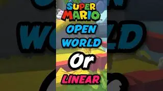 Will The Next 3D Mario Game Be Open World or Linear? #nintendo #mario #gaming
