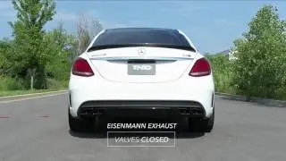 Eisenmann Mercedes Benz C63 S AMG W205 performance exhaust
