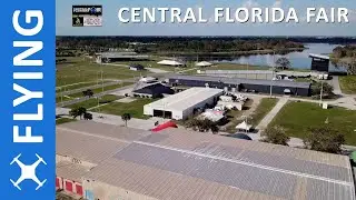 CENTRAL FLORIDA FAIR / Flying over Central Florida Fairgrounds in Orlando, Florida