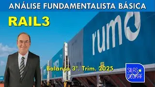 RAIL3 - RUMO S/A. ANÁLISE FUNDAMENTALISTA BÁSICA. PROF. SILAS DEGRAF. 3o. TRIM. 2025