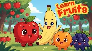 Fruit Song for Kids 🍎 | I Am Apple | Fruits Naam Sikho
