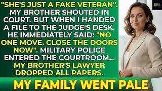 My Family Demanded Everything in Court—Then Military Police Stormed In When I Handed the Judge a ...