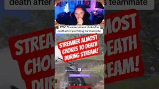 I almost choked to death during my live stream! #pubg #playerunknownsbattleground #twitch